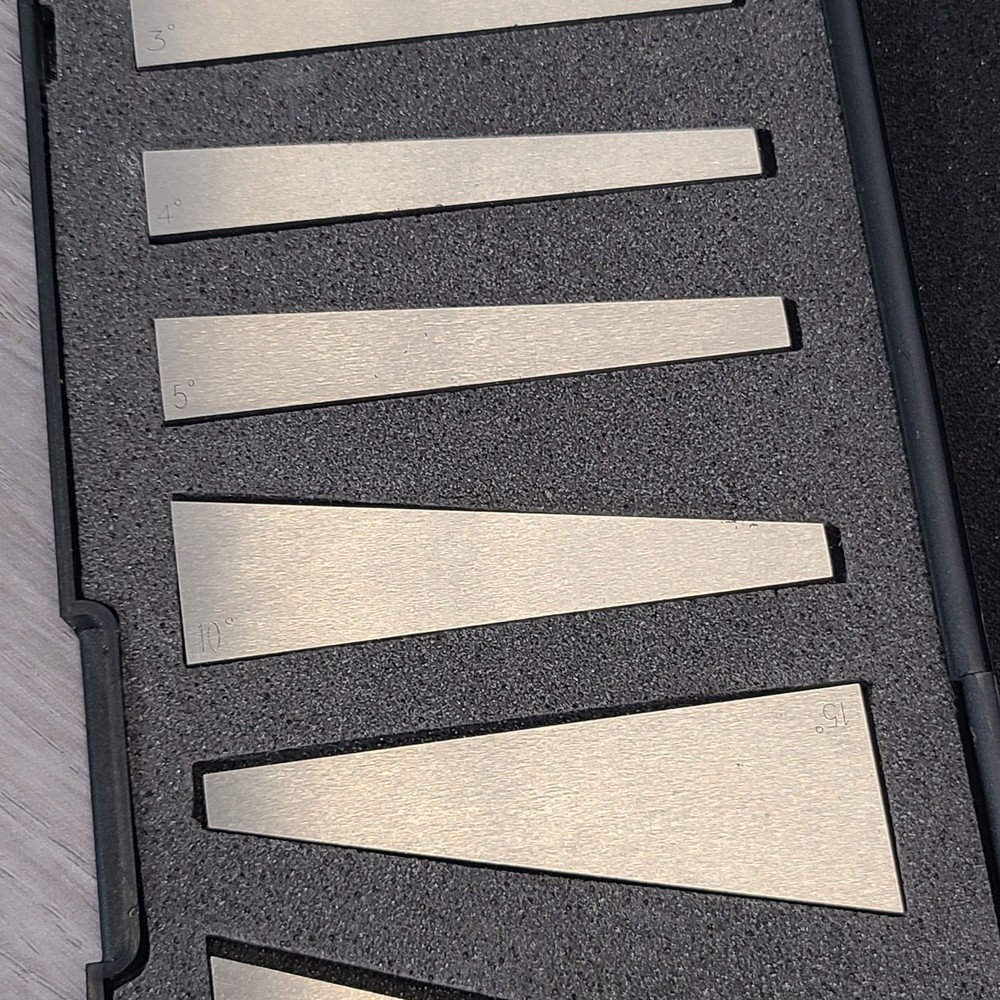Machinist Lathe Precision Angle Block Set 10 Piece