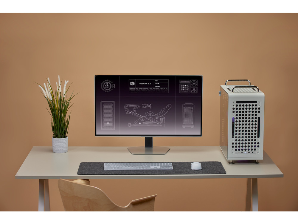 Cooler Master QUBE 540 ATX Mid-Tower PC Case - Highly Customizable Modular