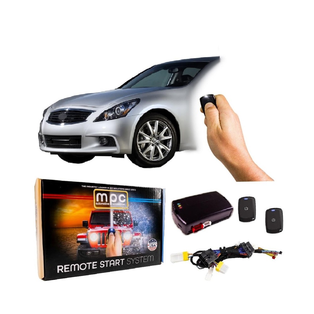 MPC Complete Factory Remote Activated Remote Start Kit Compatible with 2010-2...