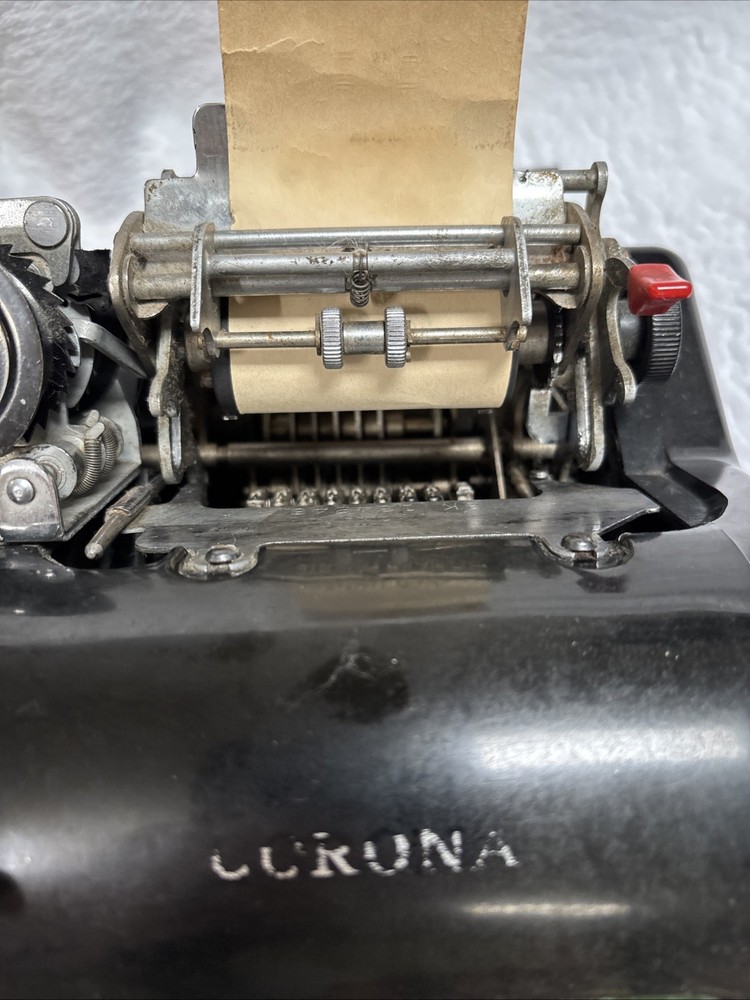 Vintage Smith & Corona Hand Crank Adding Machine