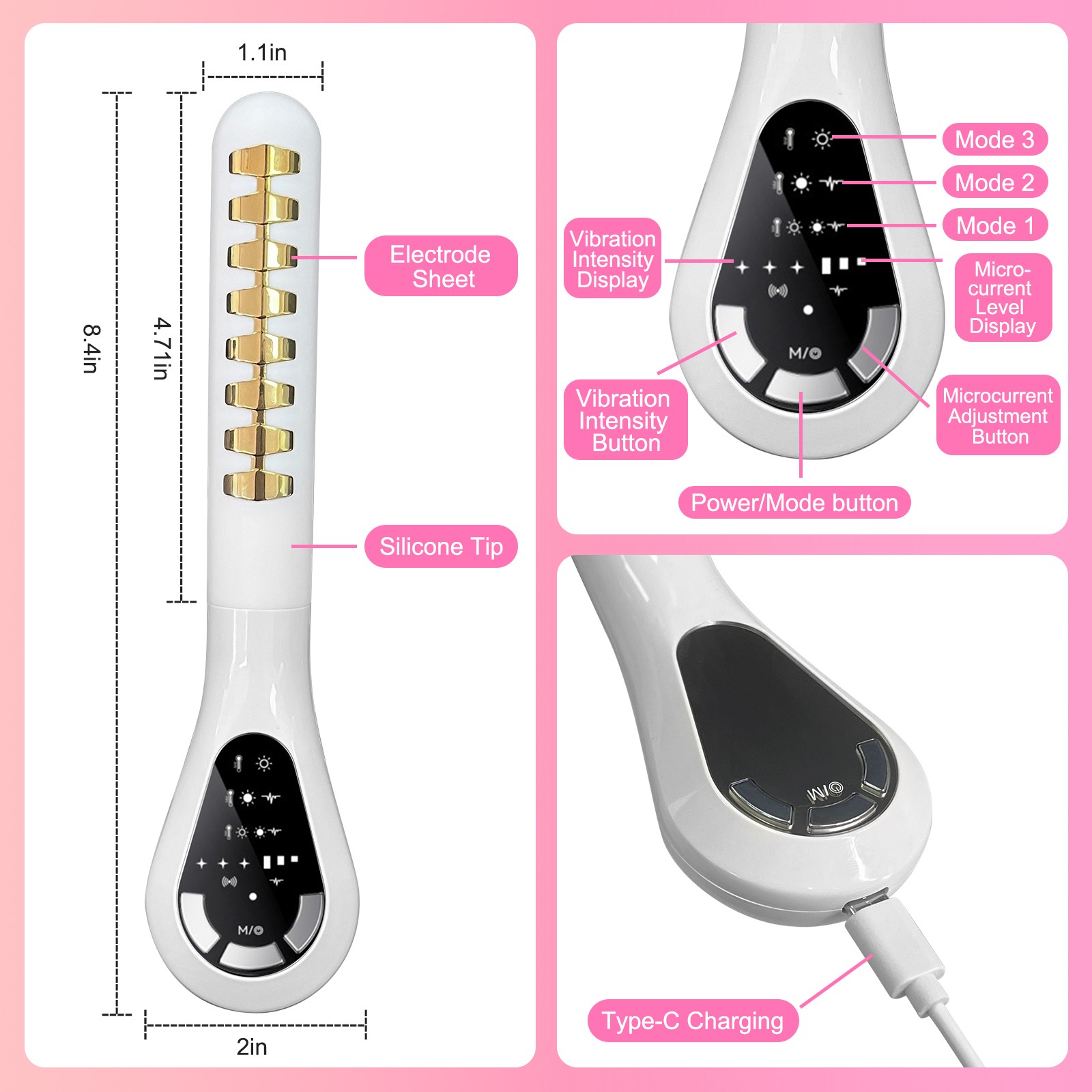 Vaginal Rejuvenation Wand Device Light Therapy Pelvic Floor Muscle Repair Women