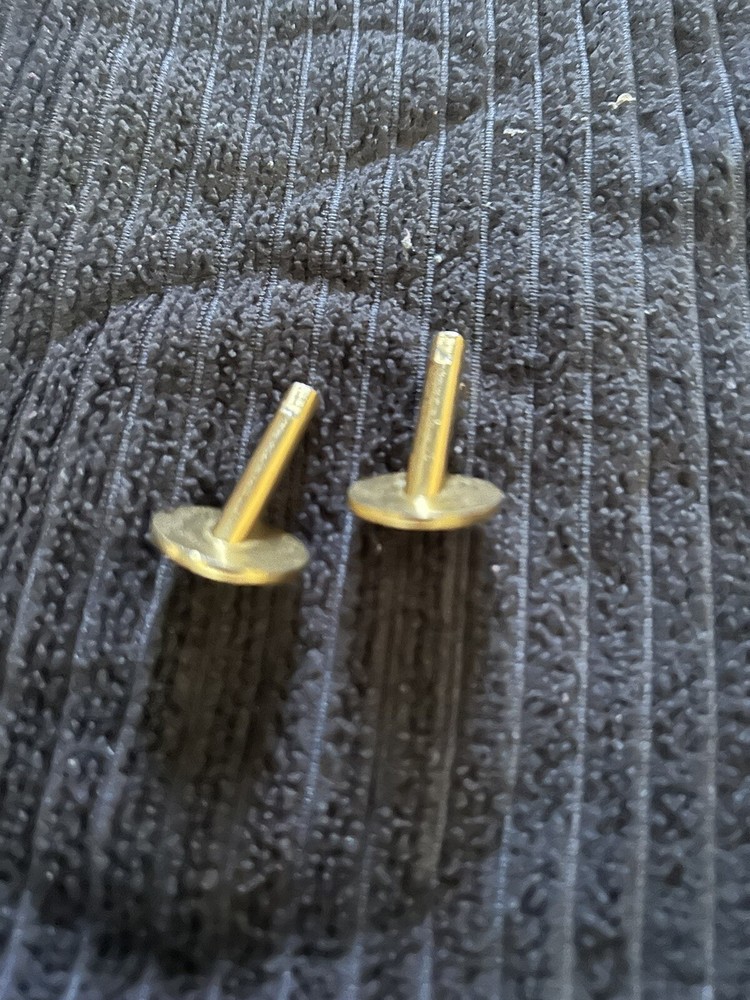 Rolex watch display case brass golf tee’s .