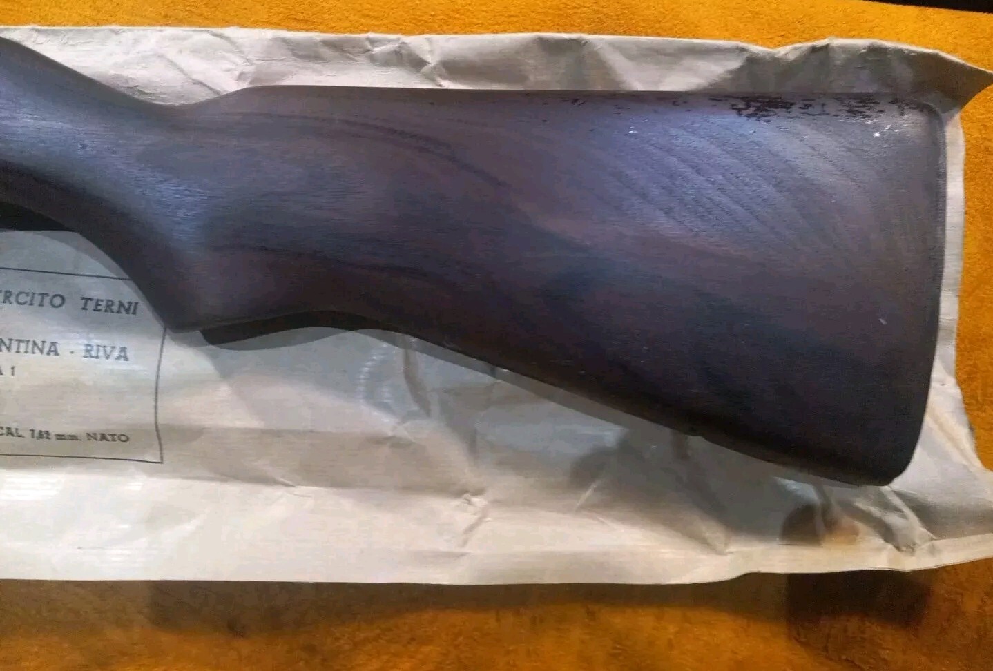 BM59 BM59E Stock Fabrica Armi Esercito Terni Meccanica Trentina M1 Garand WWII