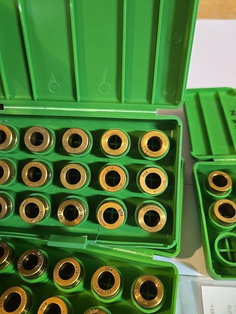 REDDING TITANIUM NITRIDE NECK SIZE BUSHING VARIOUS SIZES (SOLD INDIVIDUALLY)