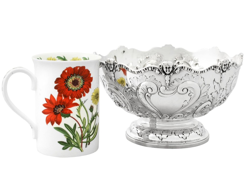 Sterling Silver Presentation Bowl by Charles Stuart Harris