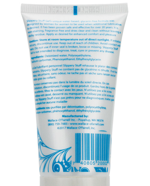 Slippery Stuff Water-Based Lubricant Gel 2 Oz