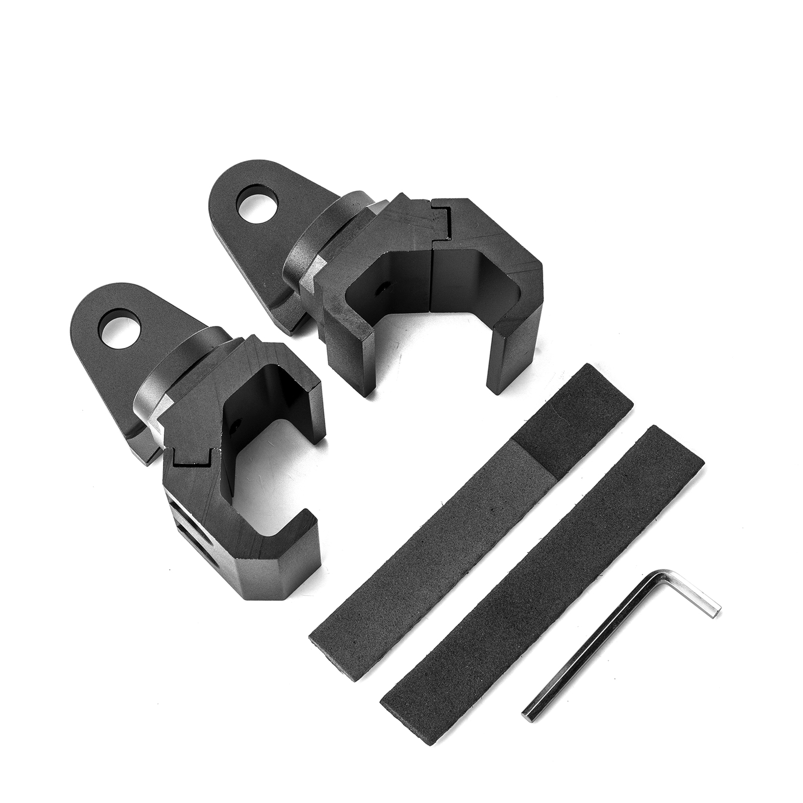 For CFMOTO UFORCE 600 1000 4PCS UTV LED Whip Light Mount Clamp Pro-fit Cage