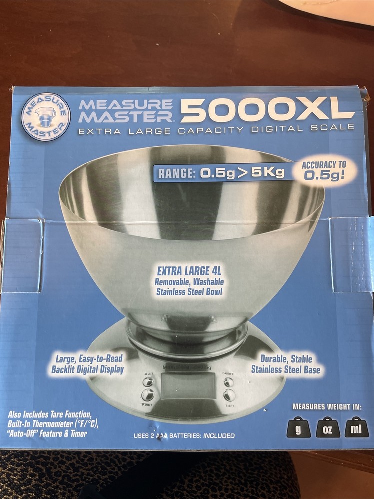 Measure Master 5000XL Capacity Digital Scale