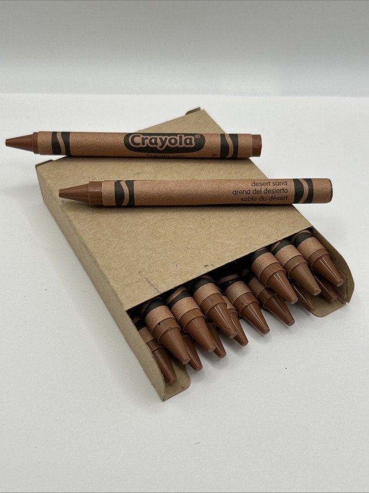 (16) Crayola Crayons (desert sand) BULK