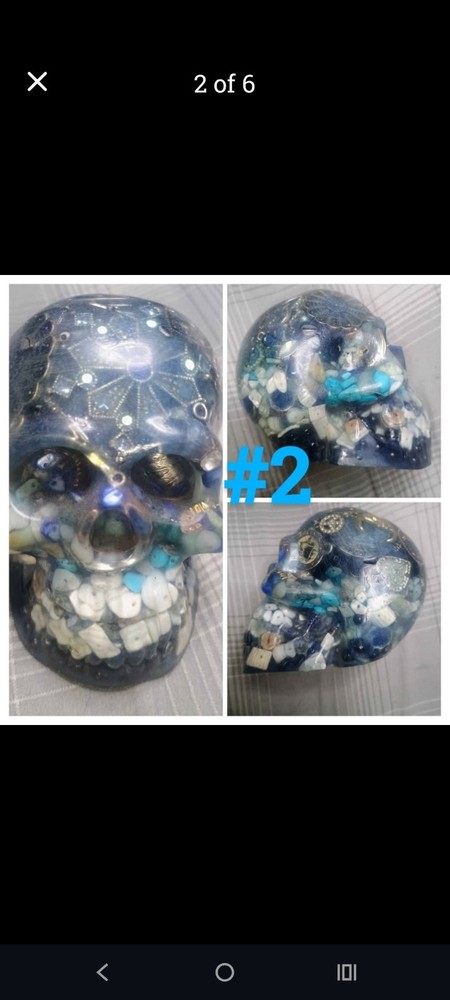 Epoxy Resin Skulls