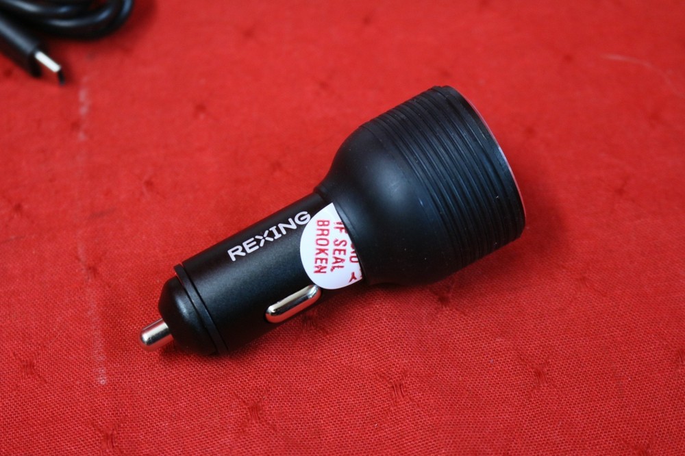 REXING - 120W Vehicle Quick Charger with 2 USB-C & 1 USB For iPhone/Andriod #N1