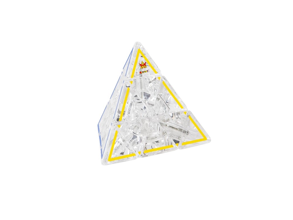 Meffert's M5093 Pyraminx Crystal Puzzle, Multi-Colour