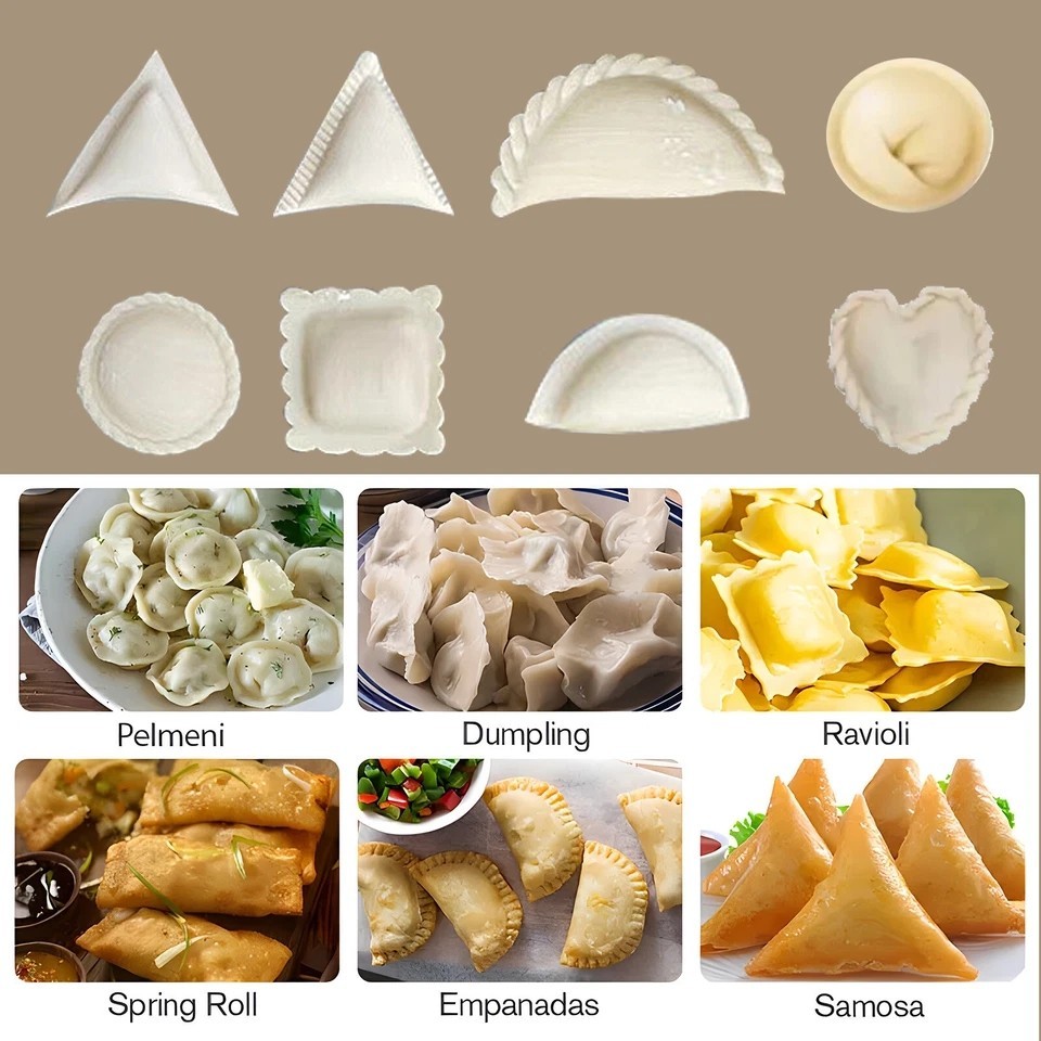 USA Kolice Commercial Automatic Dumpling Machine, Dumpling Wrapper Maker