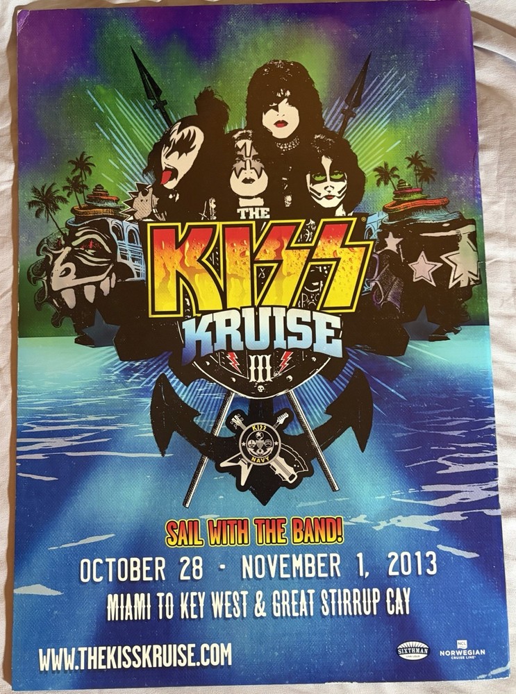 Kiss Monster Tour Book Program 2013