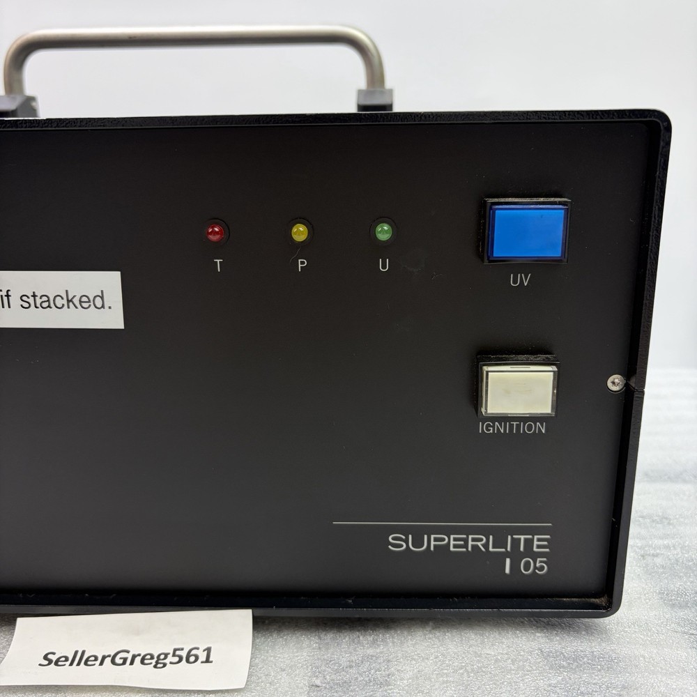 Lumatec SUPERLITE I 05 Forensic Light Unit - UNTESTED