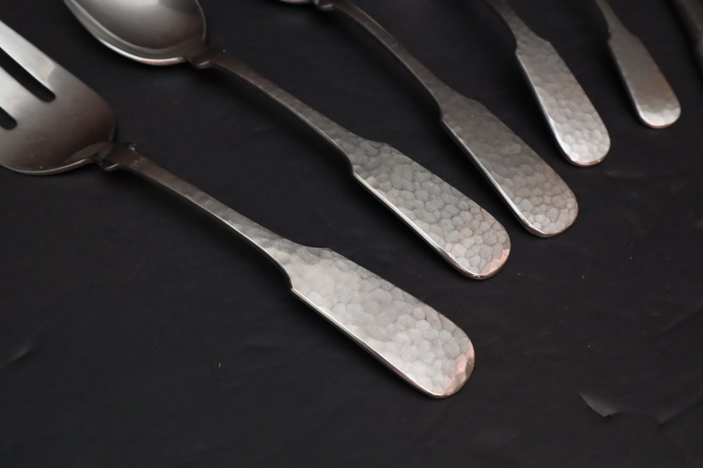 TOWLE HAMMERSMITH Germany 6 Pc. Stainless Flatware Lot Serving Utensils