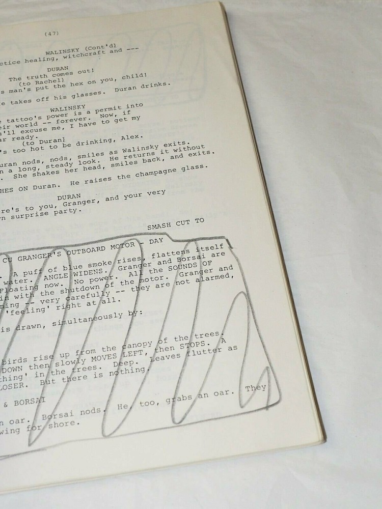 "AMAZON ADVENTURE" Original Movie Script HAND CORRECTED by NICHOLAS COREA