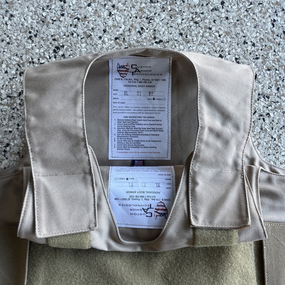 custom armor technologies carrier XL