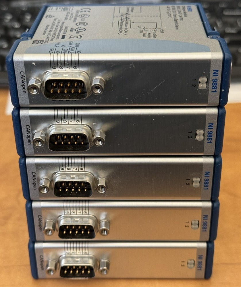 National Instruments NI 9881 cRIO CANopen CAN Interface Module
