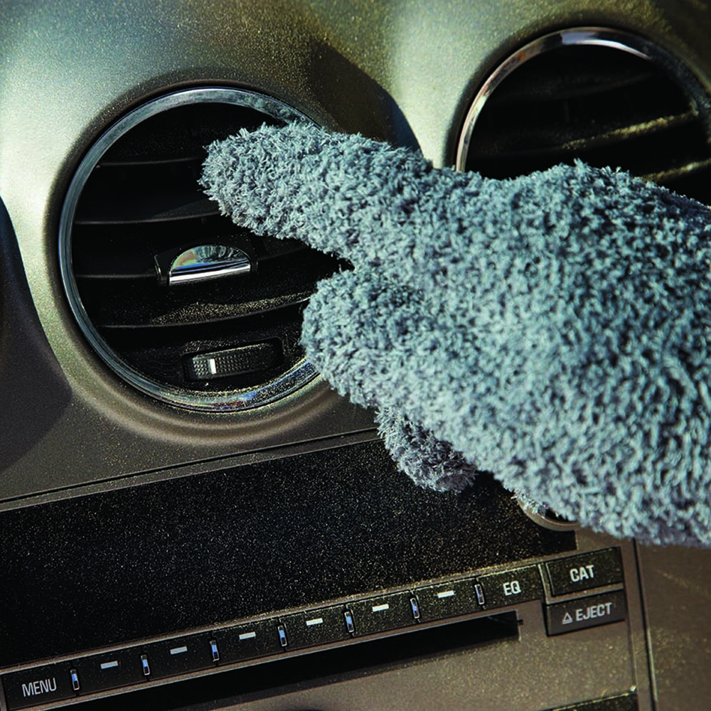 CleanGreen® Microfiber Auto Cleaning & Dusting Gloves