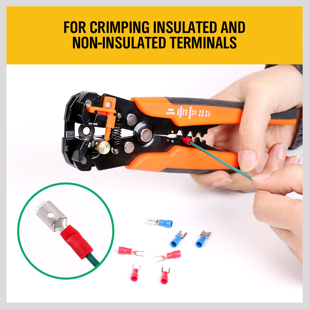5 in 1 Automatic Wire Stripper Insulation Wire Cutter Crimper Cable Plier Tool