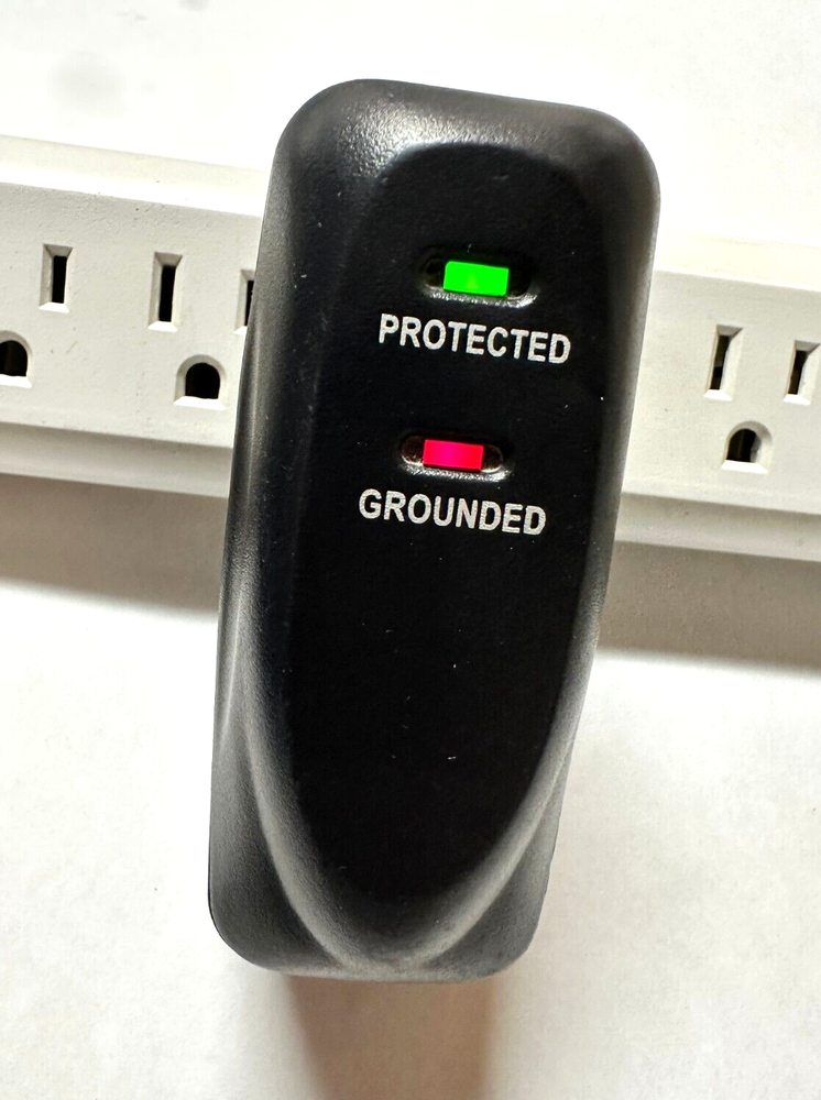 Tripp Lite 2 Outlet Notebook Wallmount Surge Protector - Black