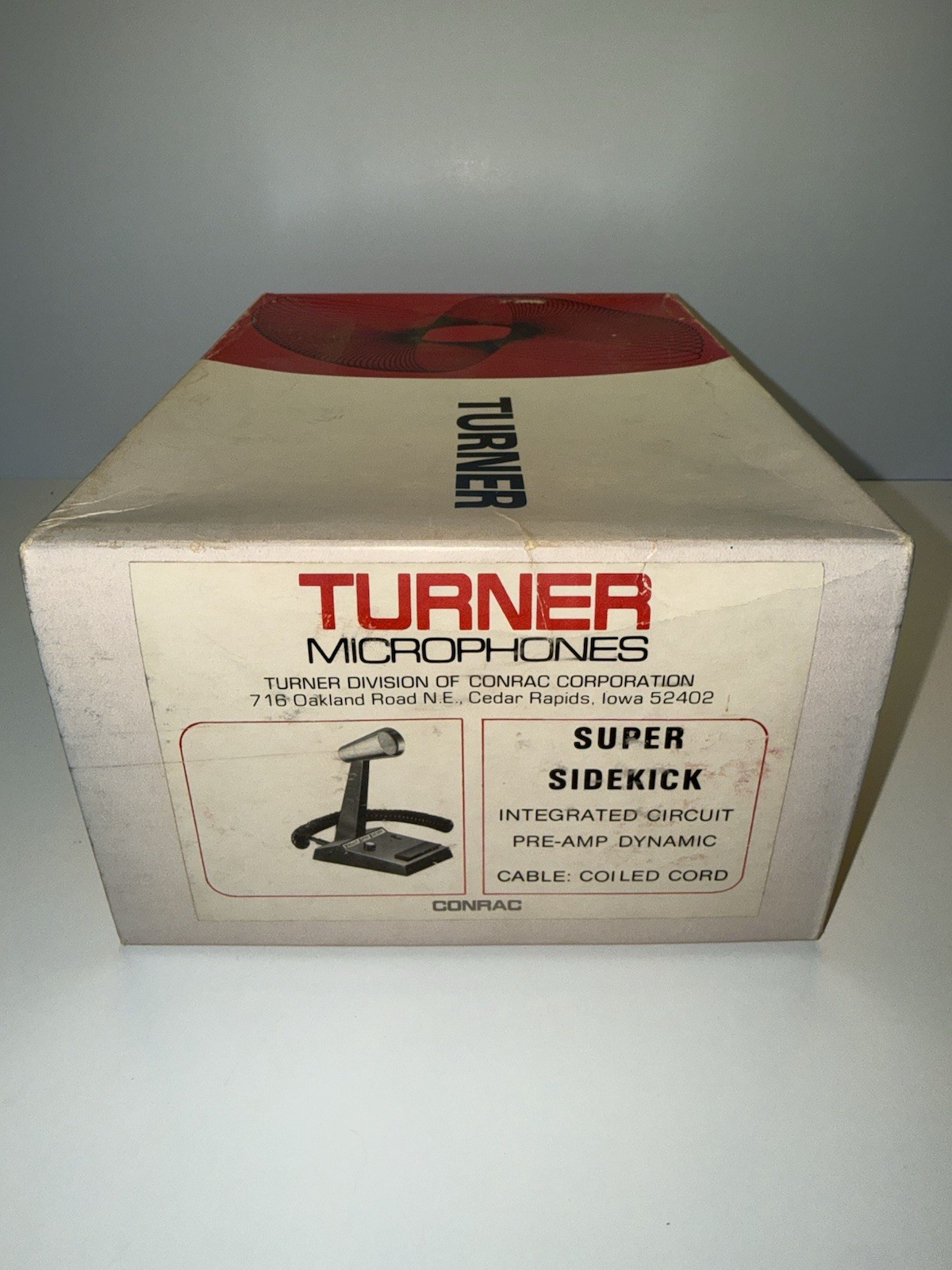 Turner Super Sidekick Desk microphone CB Ham radio  NIB  A Collectors Mic