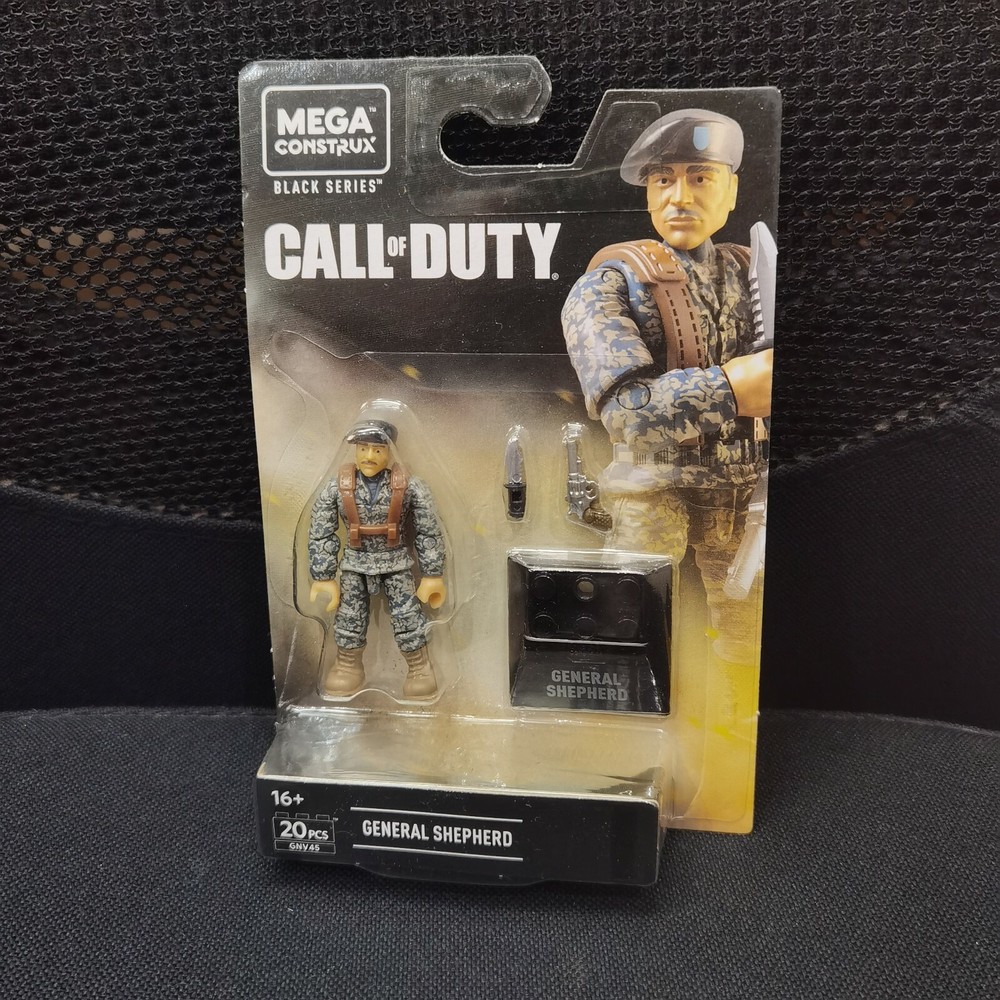 MEGA Construx COD FRANK WOODS JOHN 'SOAP' MCTAVISH General Shepherd 3 Figures