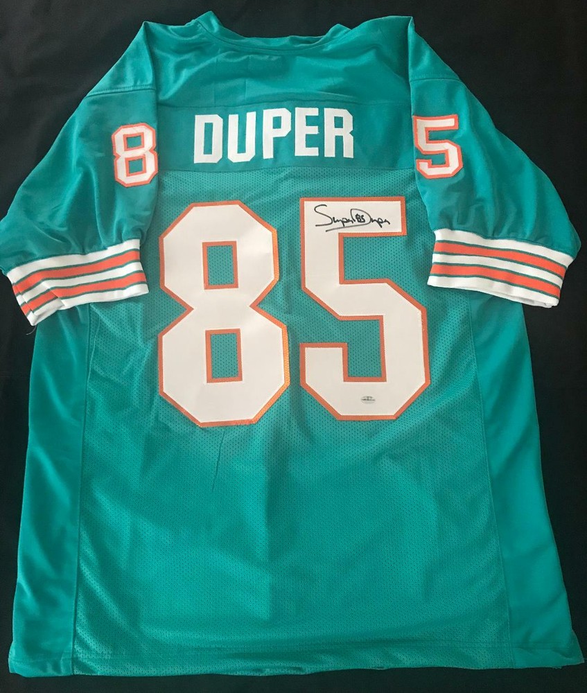 Mark "Super" Duper - Miami Dolphins Legend Signed Custom Jersey