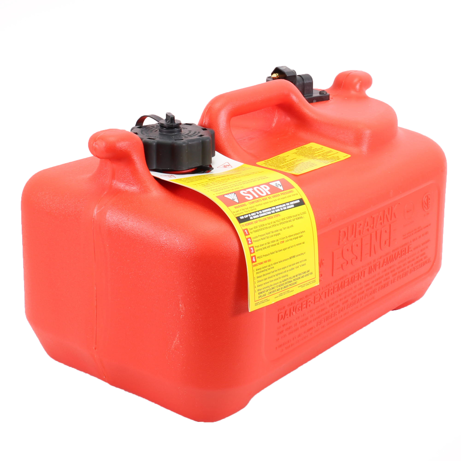 Johnson Evinrude OMC DuraTank 6 Gallon Portable Fuel Gas Tank, 5008623