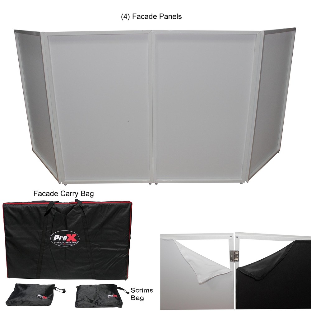 Bundle of Pro X 4 Panel Facades White Frame + CoDot Package
