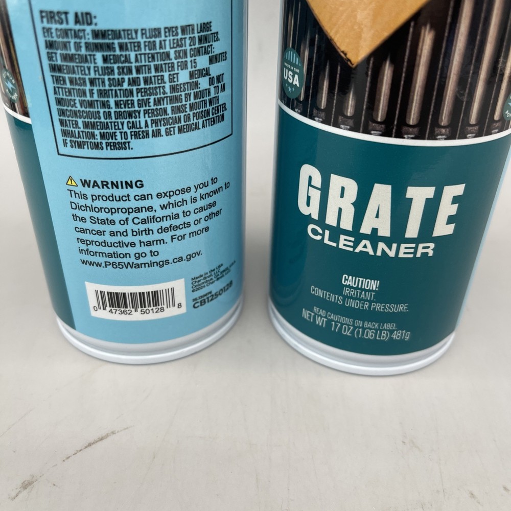 2 Pack Charbroil Grate Cleaner 17oz New