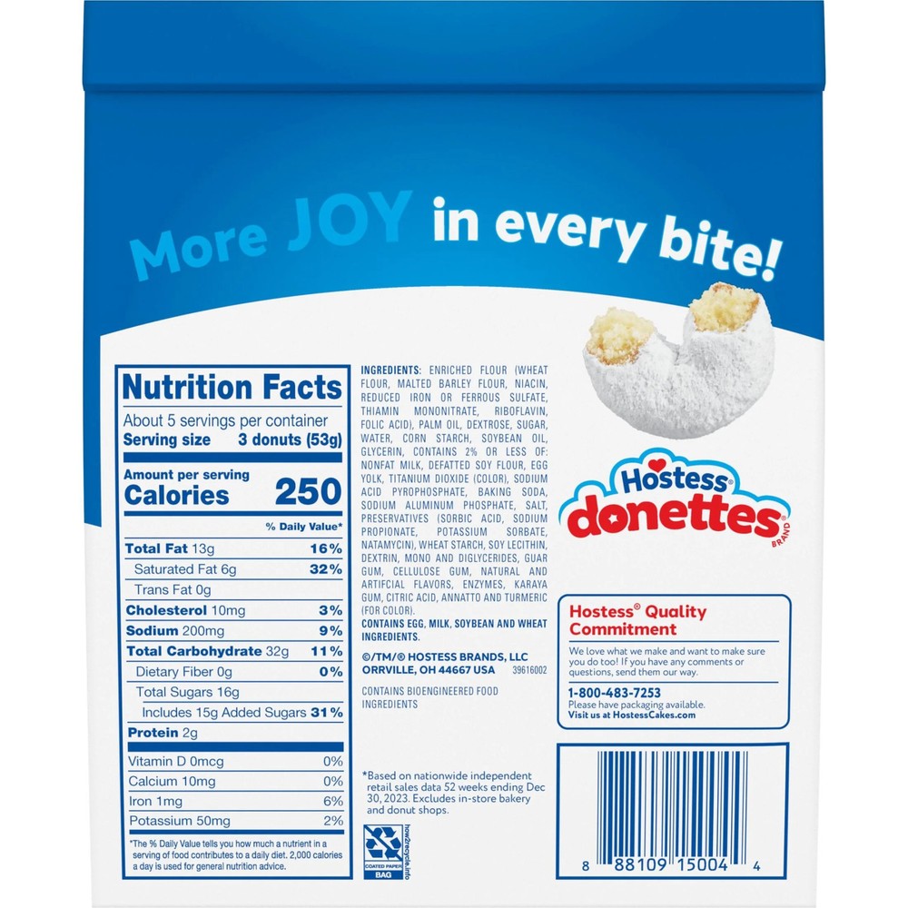 Powdered Mini Donuts
