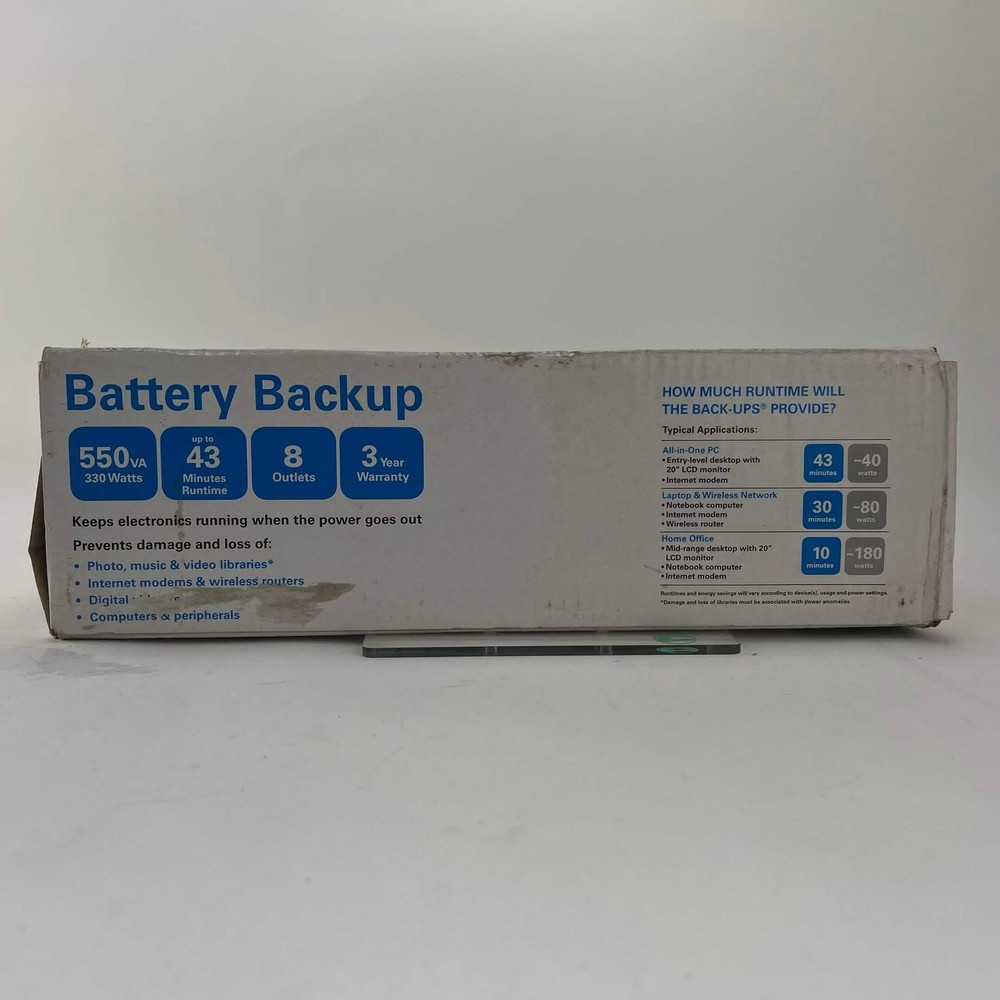 New APC BE550G Battery Backup