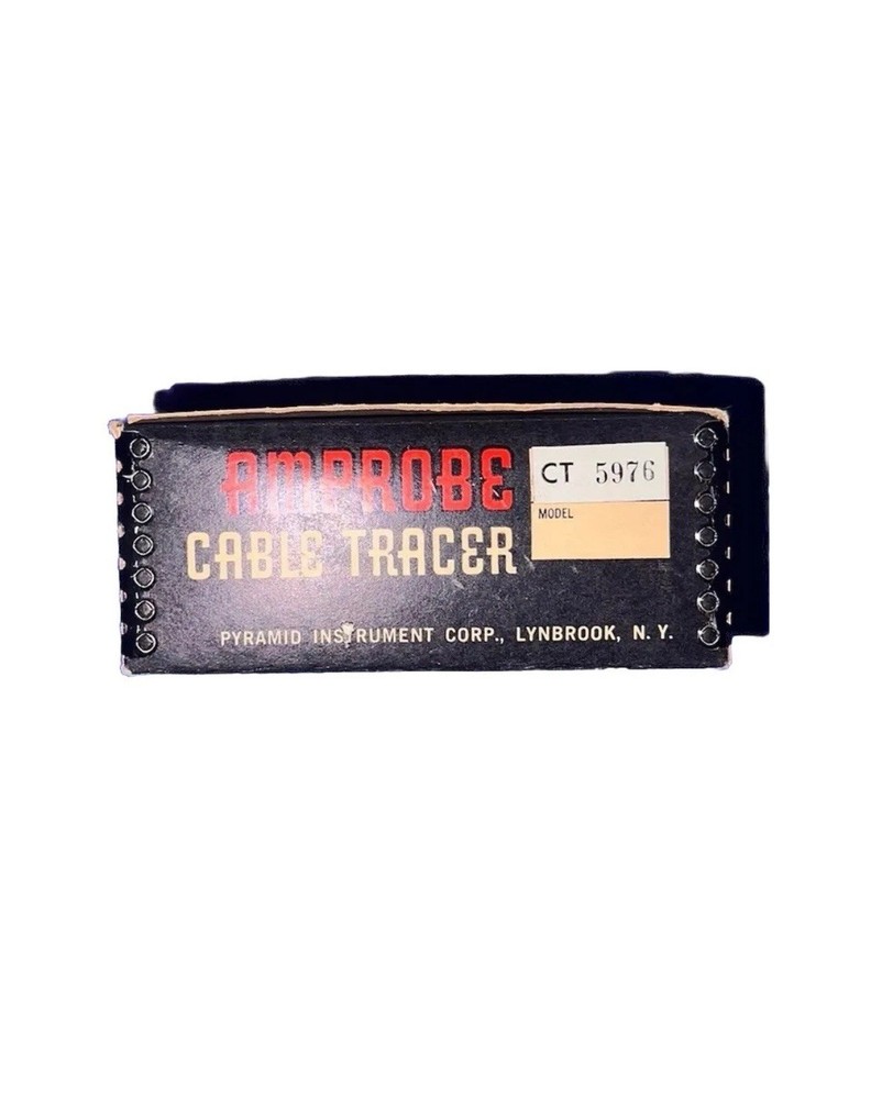 Vintage Amprobe Cable Tracer With Case- Full Set - CT 5976