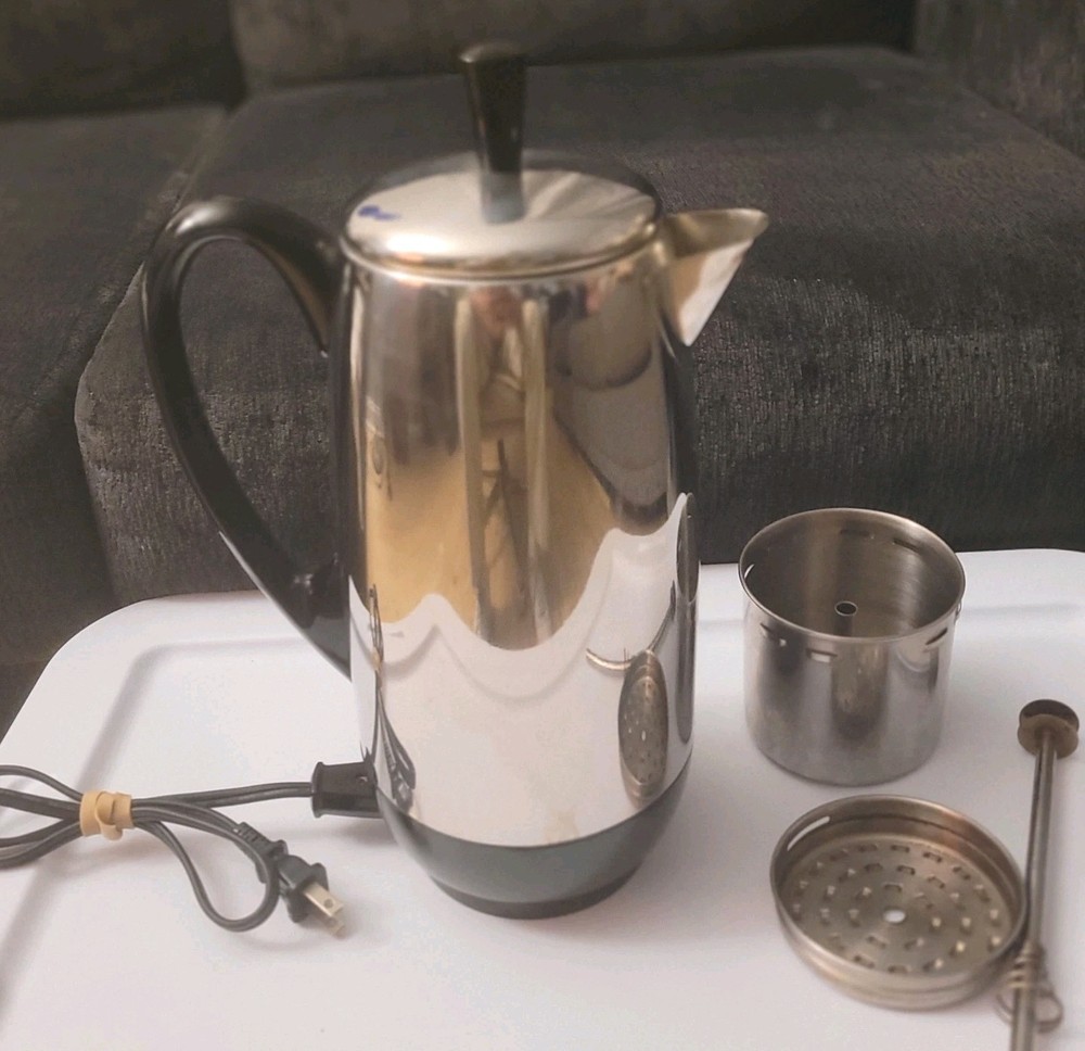 Farberware FCP41 Superfast Automatic 12 Cup Coffee Pot Extra NICE