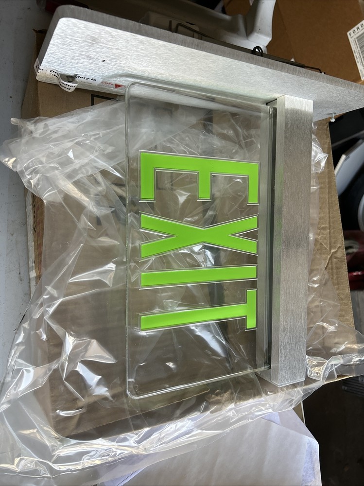 Cooper Lighting Clear Exit Sign TE71GSD
