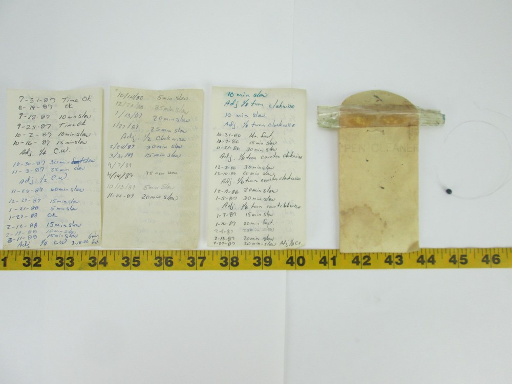 Leupold & Stevens Instrument Clock Pawl Spring Driven Recorder Encoder SKUF GS