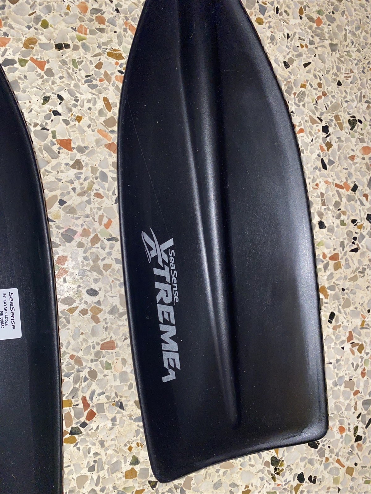 SeaSense X-1 Balanced Kay Paddle, Black, 84in, 8680 Paddle Board Paddle