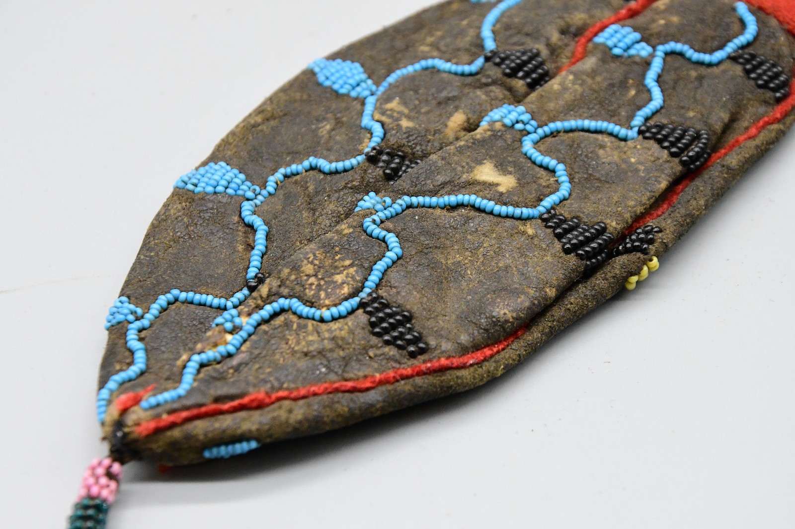 Eastern Sioux Four Sided Tobacco Bag Early Trade 1870