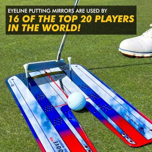 Genuine Alignment Putting Mirror Groove PLUS Putting Alignment Mirror - LARGE