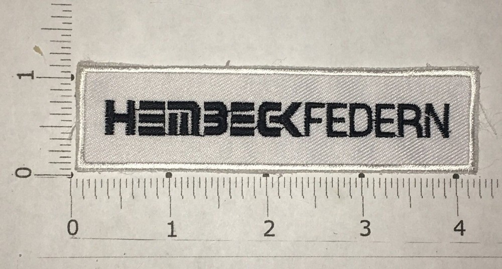 Hembeck Federn Patch - Germany