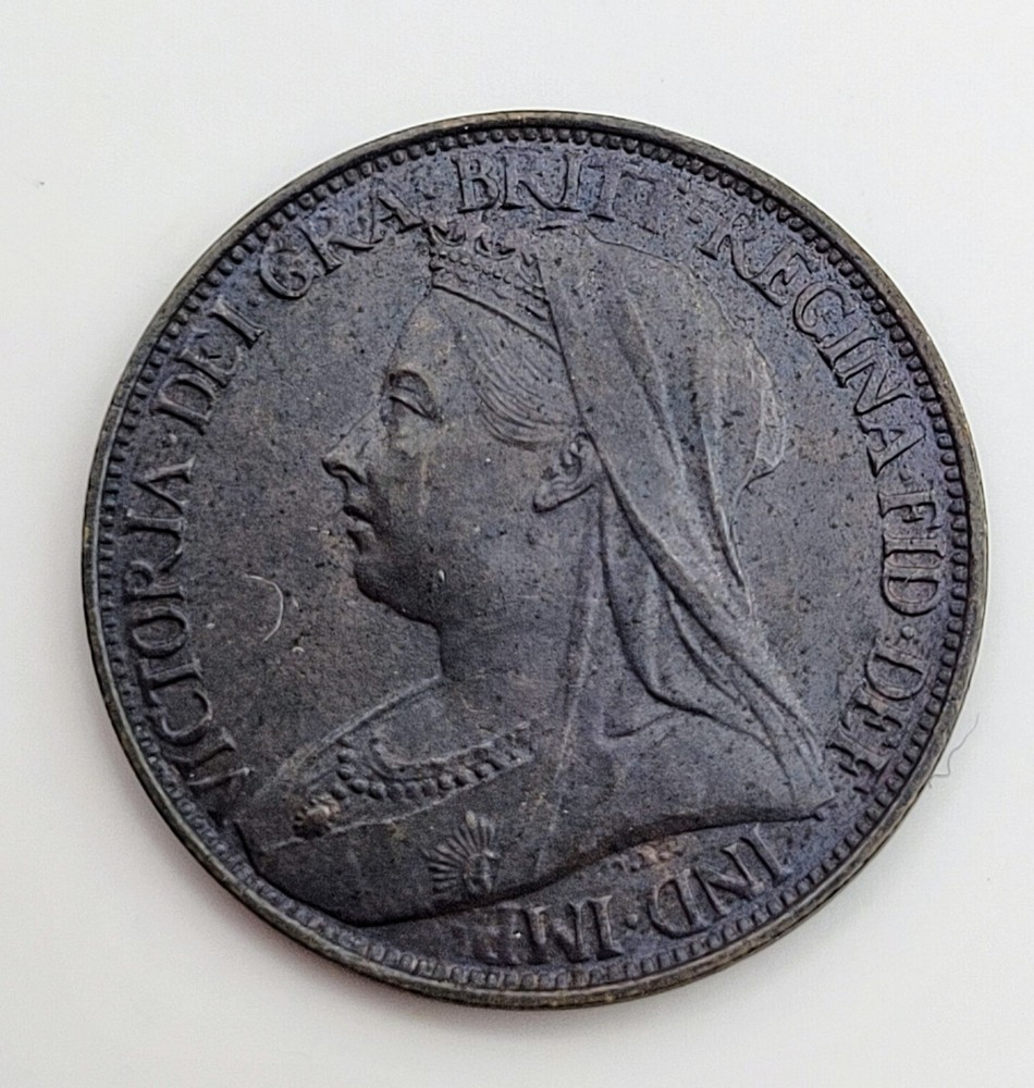 Great Britain 1896 Farthing - Brown Uncirculated