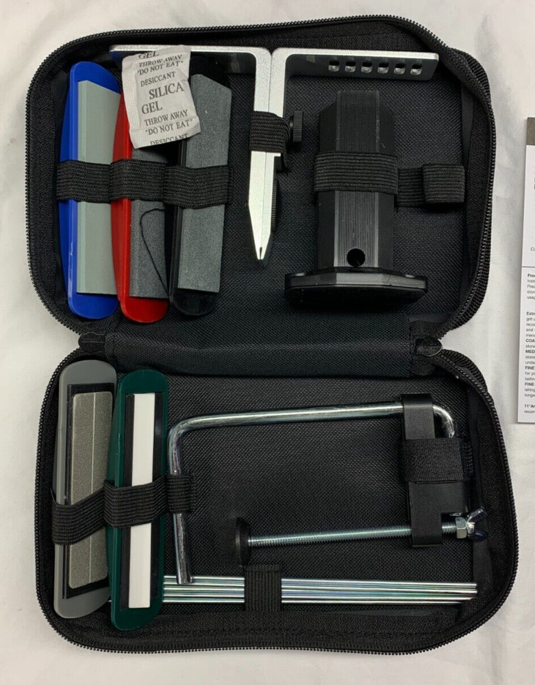 AccuSharp Knife Sharpener 5 Stone Precision Sharpening Kit 059C - Brand New