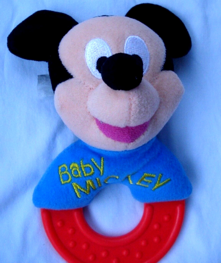 Baby Mickey Infant Rattle Teether