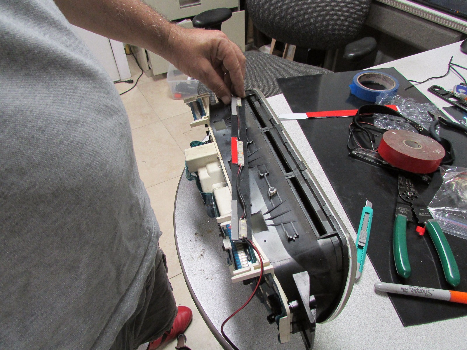 Porsche 951 944 968 instrument cluster LED lighting FIX KIT.