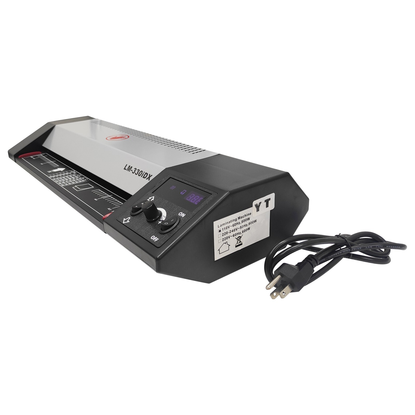 A3 Commercial Thermal Laminator 4 Rolls Pouch Film Hot&Cold Laminating Machine