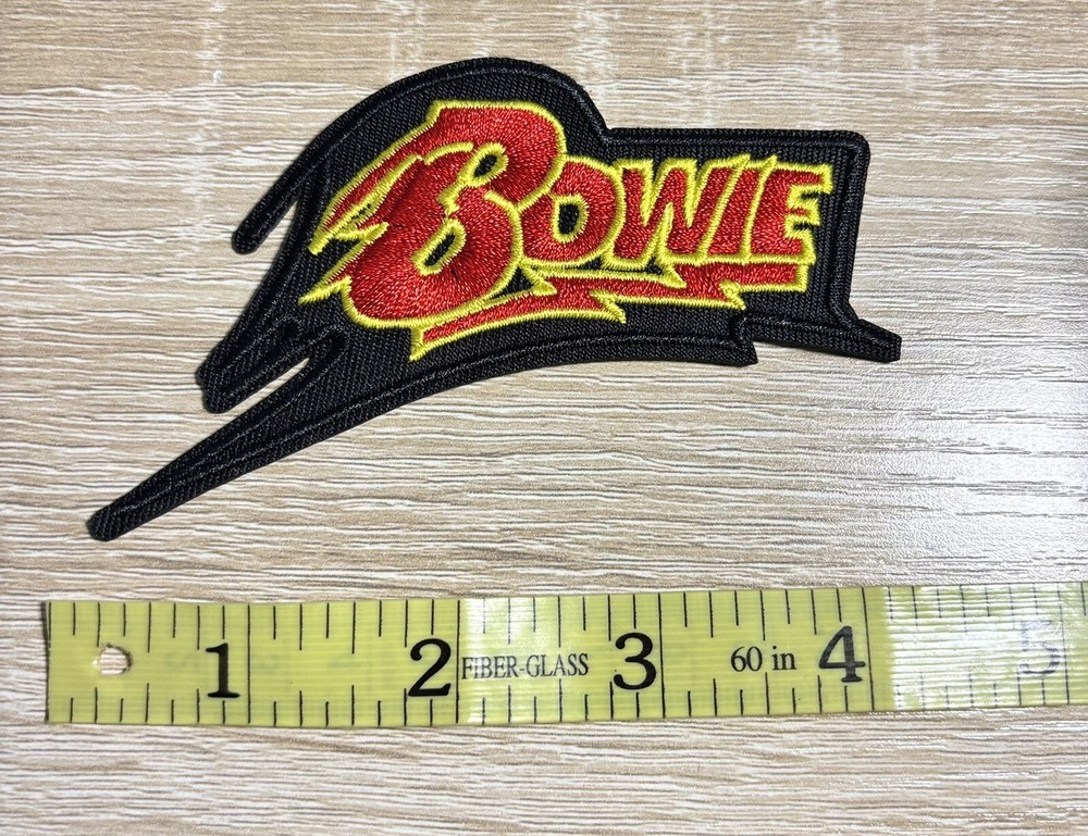Bowie David Bowie Band Iron On Patch