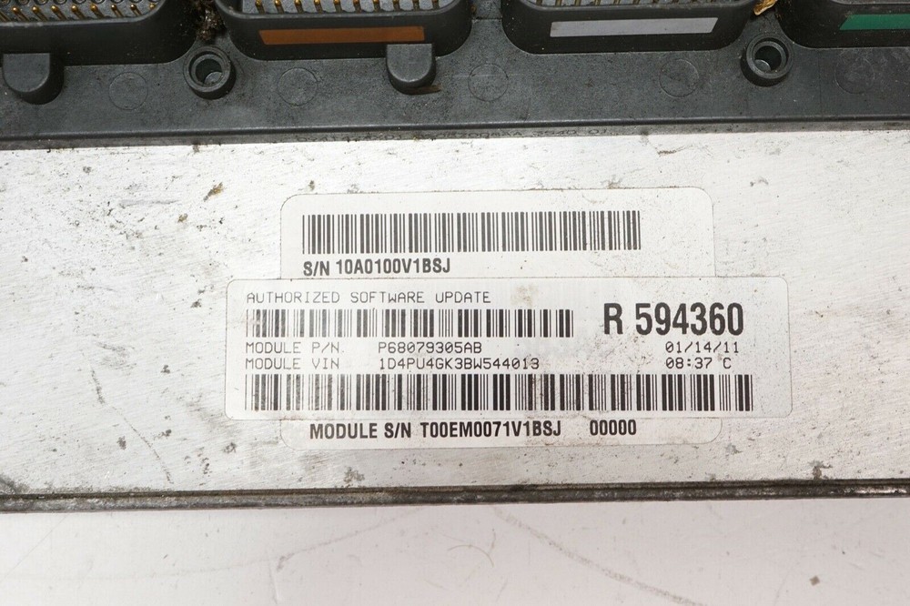 DODGE NITRO JEEP LIBERTY ECM PCM Engine Control Module Computer 3.7L OEM 2011
