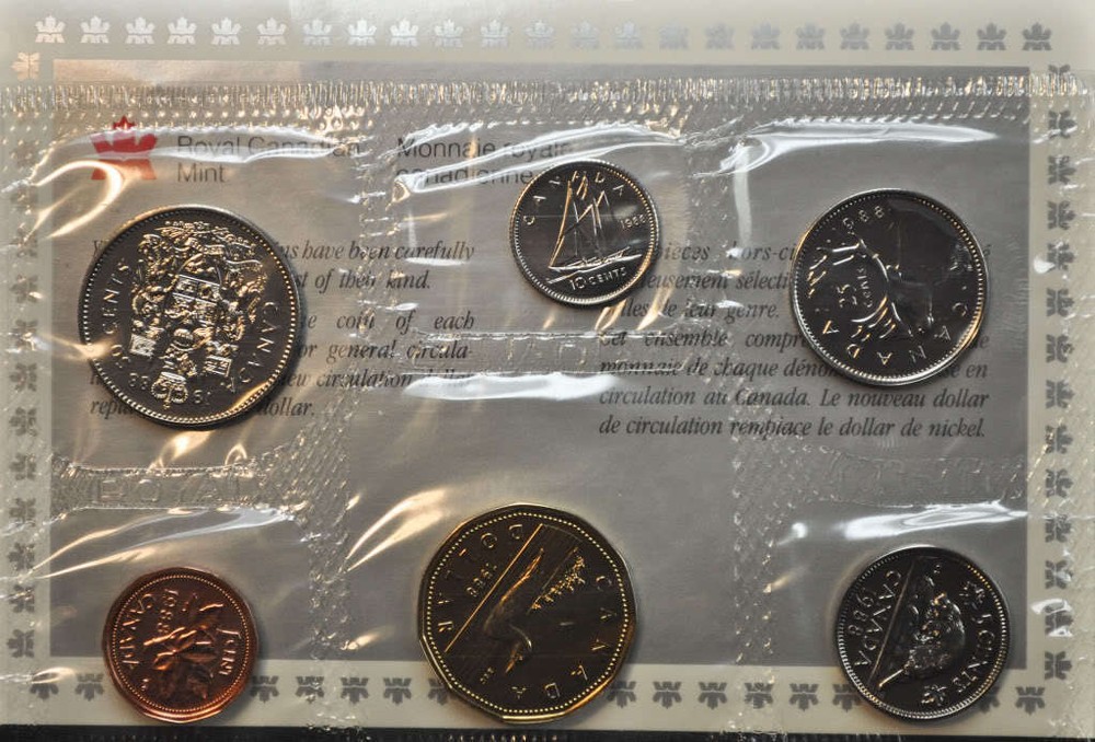 1988 Canada Uncirculated Proof-Like Set